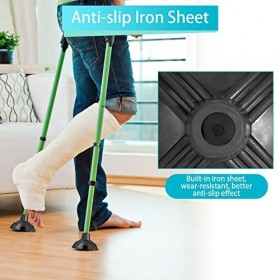 Embout de Canne de Marche, Pieds et Pointes de Canne et de Béquille, Patins de Remplacement en Caoutchouc pour Cannes, Patins