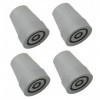 4 x 22 mm Embouts en caoutchouc pour les Cannes de Marche, Cannes ou Béquilles