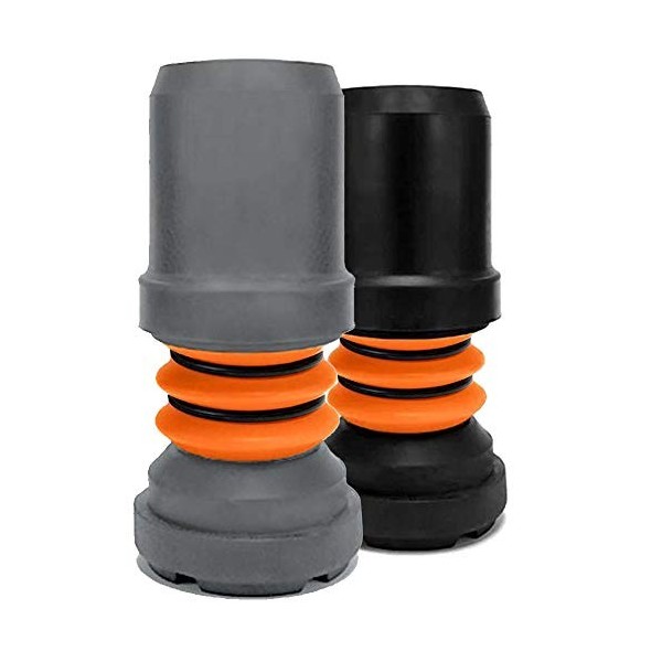 Flexyfoot - Embouts de béquille absorbant les chocs - Toutes tailles et couleurs disponibles ici - Améliore la prise en main,...