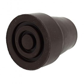 Lifeswonderful® - Lot De 4 Embouts En Caoutchouc Pour Cannes De Marche - Marron - 19mm