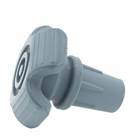 Lifeswonderful - Paire de Grands Embouts en Caoutchouc de 22mm pour Cannes ou Béquilles - Offre une Plus Grande Stabilité et 