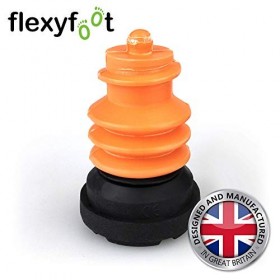 Flexyfoot Embout de Canne de Rechange Amortissant Noir 1 Unité P99249