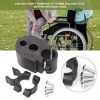 Support de Canne pour Fauteuil Roulant, Fauteuil Roulant Porte-canne pour Fauteuil Roulant Support pour Bâton de Marche Suppo