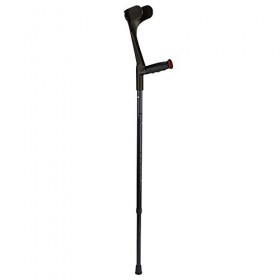 Ossenberg 220rsfsw pliable Voyage Déambulateur en carbone avec manche universelle Soft&nbsp;–&nbsp;avec élastique et sac, noir