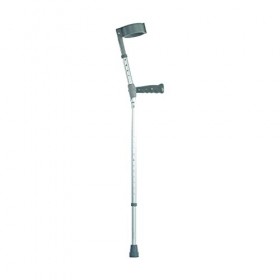 Nrs Healthcare 2 Béquilles Réglables avec Poignée en Plastique Taille Grande