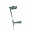 NRS Healthcare Double Adjustable Crutches with PVC Handle - Extra Long - Pair Eligible for VAT Relief in The UK 