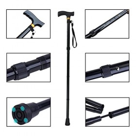 CAM2 Bâtons de marche pliables pour homme et femme