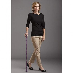 Switch Sticks Canne pliable réglable en aluminium et canne de marche qui se replie et sajuste de 81,3 à 94 cm, Tango