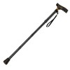 Homecraft Folding Coloured Walking Stick with Wooden Handle, Lightweight Adjustable Walking Cane for Balance, Mobility Aid, W