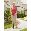 Carex Soft Grip Folding Cane, Black