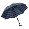 Ossenberg Twin parapluie avec poignée Fritz - Ø 105cm - 2 en 1 canne & parapluie - canne de marche, aide à la marche, support