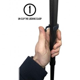 FDI Access Premium Ergotech Ergdynamic Safewalk Paire de goupilles de verrouillage pour béquilles