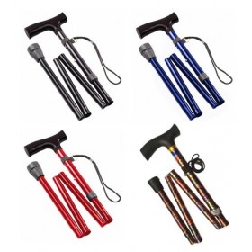 1 canne de marche pliante Tiga-Med&nbsp;-&nbsp;Couleur au choix