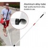 Bâton de marche pliable pliable canne réfléchissante béquille Portable Anti-choc Guide bâton de marche pour les aveugles