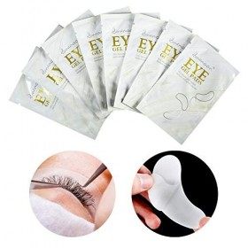 100 Paire Patchs Extensions de Cils Cils Pads Gel Patch Cils pour Extensions Cils Extension Pads Eyelash Extension Pads Lash 