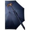 Bâton Parasol stütz parapluie Hauteur réglable anthracite avec motif