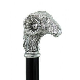 Cavagnini, Canne de Marche en Bois Motif chèvre