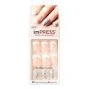 Kiss 56886 Faux ongles à presser pour French manucure - Rock it Ultra Fit