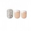 Kiss 56886 Faux ongles à presser pour French manucure - Rock it Ultra Fit