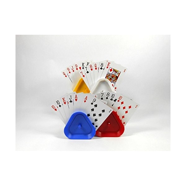 Ability Superstore 47659 Lot de 4 porte-cartes à jouer
