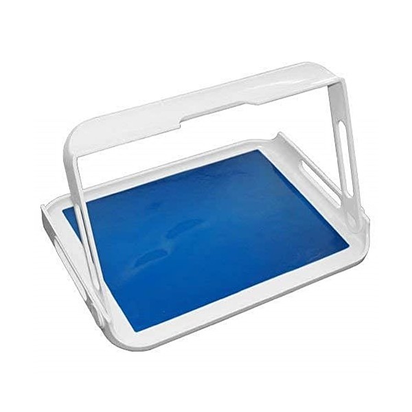 Homecraft Freehand Tray with Non-Slip Mat, Requires Only One Handed Carrying, Safely Carry Items with Unique Foldaway Handle,