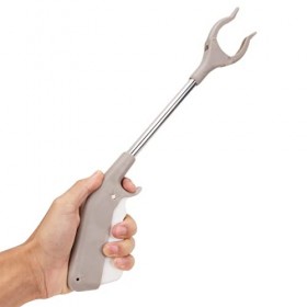 Healifty 1 Pièce De Pince À Ordures Robuste Outil De Préhension Pour Handicapés Crampe À Ordures En Fer Pince Pince À Ordures