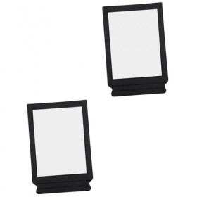 NIYANGLE 2 Pcs Loupe 3X Loupe Loupe À Main Petite Loupe Écran Loupe Poche Loupe Écran Outil Loupe Cartes Taille Loupe Outil P