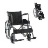 Mobiclinic, Fauteuil roulant pour personnes handicapées, Alcazaba, Pliant, Siège 46 cm, Automoteur, Résistant, Marque europée