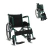 Mobiclinic, Fauteuil roulant pour personnes handicapées, Alcazaba, Pliant, Siège 46 cm, Automoteur, Résistant, Marque europée