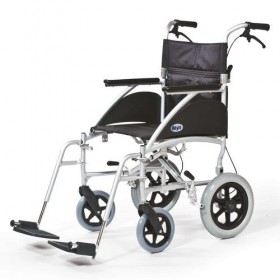 Days,fauteuil de transfert Express,largeur 41 cm, coloris argent ,dispositif de mobilité léger pour utilisateurs âgés ou hand