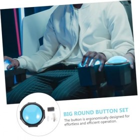 IWOWHERO Interrupteur Petit Bouton Parlant Horloge Petit Bouton Parlant Pour Les Personnes Âgées Horloge Parlante Pour Aveugl