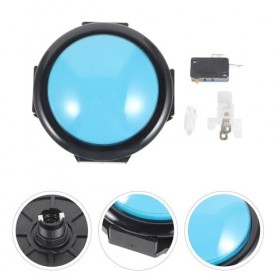 Healvian Grand Réveil Parlant À Bouton Bleu avec Contrôle du Volume Qui Parle De Lheure De La Date Et du Jour Horloge Cadeau