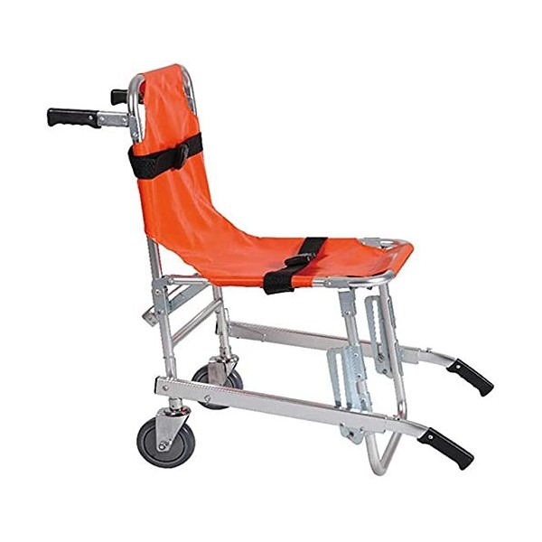 HSSBD Chaise descalier - Aluminium Light Weight Ambulance Firefighter Evacuation Medical Lift Chaid avec Boucles à libératio