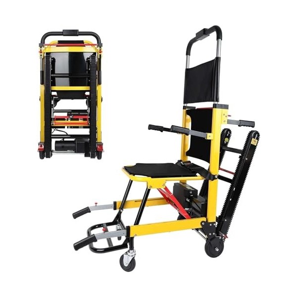 BYCDD Roue descalier motorisée – Élévateur électrique – Portable et pliable – Outil idéal pour les personnes âgées – Faible 