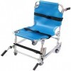 Chaise de Transport médical de Pompier dambulance descalier en Aluminium Pliable Facile à déplier pour Les Personnes âgées,