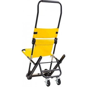 Chaise descalier EMS Pliante, Chaise descalier médicale pour lévacuation des Pompiers ambulanciers, capacité de 400 LB
