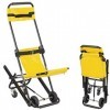 JHKG Chaise dambulance pliante pour évacuation, aide à la mobilité, escaliers haut/bas, chaise pliante de transfert pour per
