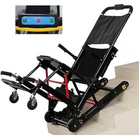 Fauteuil Monte-Escalier Electrique,Pliant Léger Escalier Escalade Fauteuil Roulant Power Crawler Chaise .escalier Electrique,