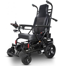 HSRG Monte-escalier Électrique pour Fauteuil Roulant, Fauteuil Roulant  Pliable Portable avec Batterie Au Lithium, Peut Monter