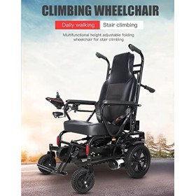 Monte-escalier électrique, Chaise Pliante et légère pour Monter Les escaliers, Fauteuil Roulant pour Personnes âgées handicap