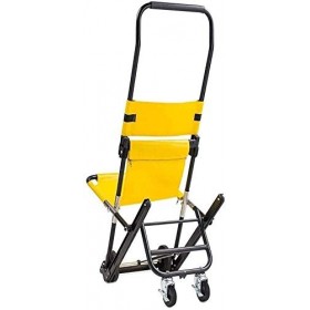 Chaise DEscalier Élévatrice, Chaise DEscalier Pliante pour LÉvacuation des Pompiers Ambulanciers, Capacité De 400 LB 1005