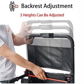 Fauteuils Roulants Escaliers Électriques, Chaise Monte-Escalier Pliable Légère, Chaise Mobile DÉvacuation des Escaliers Aide