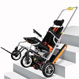 Waqihreu Ascenseurs descalier pour Patients Chaise électrique Escalier Portable Fauteuil Roulant Ascenseurs en Alliage dalu