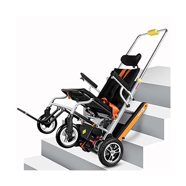 Waqihreu Ascenseurs descalier pour Patients Chaise électrique Escalier Portable Fauteuil Roulant Ascenseurs en Alliage dalu