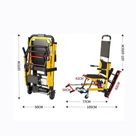 Samnuerly Chaises descalier automatiques Monte-escaliers entièrement électriques pour handicapés et Personnes âgées Chaise d