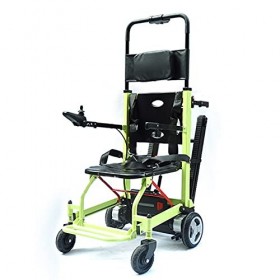 FBKPHSS Monte-Escalier pour Fauteuil Roulant, Chaise Pliante Portative Descalier Machine Descalier de Chenilles pour Person