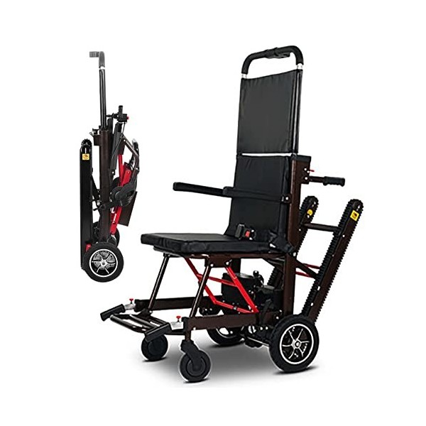 Chaise élévatrice descalier pour personnes âgées, facile à plier, monte-escalier électrique, évacuation des fauteuils roulan