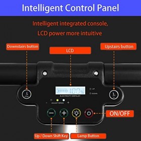 Chaise élévatrice descalier pour personnes âgées, facile à plier, monte-escalier électrique, évacuation des fauteuils roulan