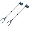 Velidy Lot de 2 pinces de préhension pliables - 81 cm - Bras extra long rotatif - Outil daide à la préhension - Légères et p