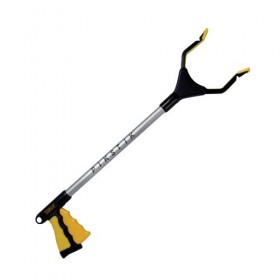 PikStik Pro Aluminum Reacher, 20 pouces, jaune